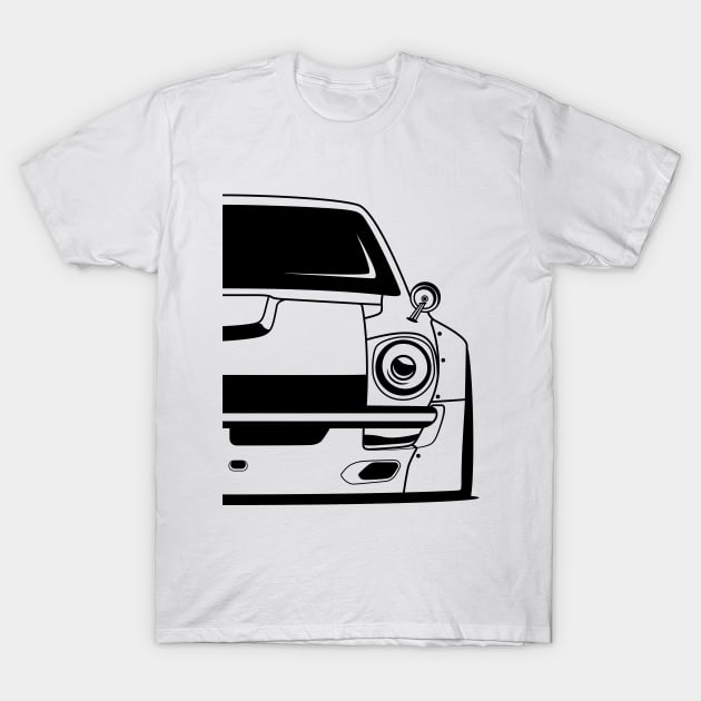 Front Frldy 240Z Widebody T-Shirt by GoldenTuners